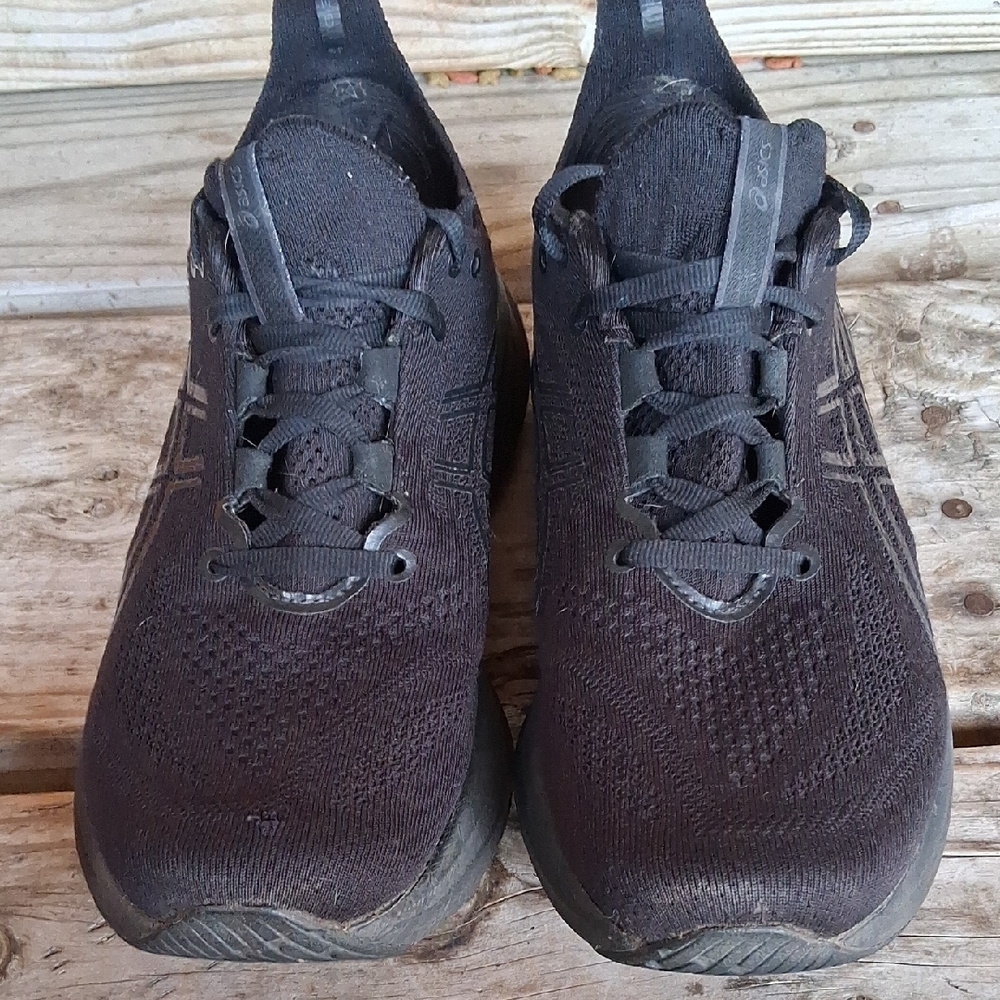 Asics Gel Niumbus 26 Womens Black Running Shoes - Picture 6 of 13